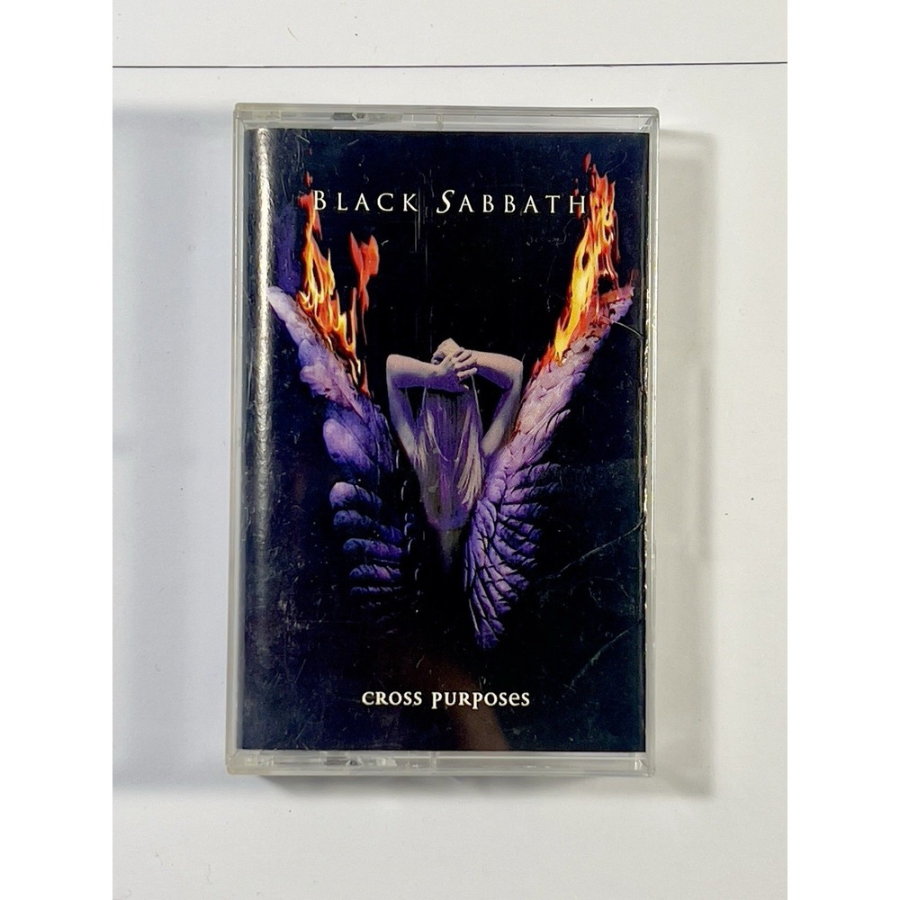 Black Sabbath Cross Purposes Cassette Tape 1994 IRS Records Heavy Metal Vintage